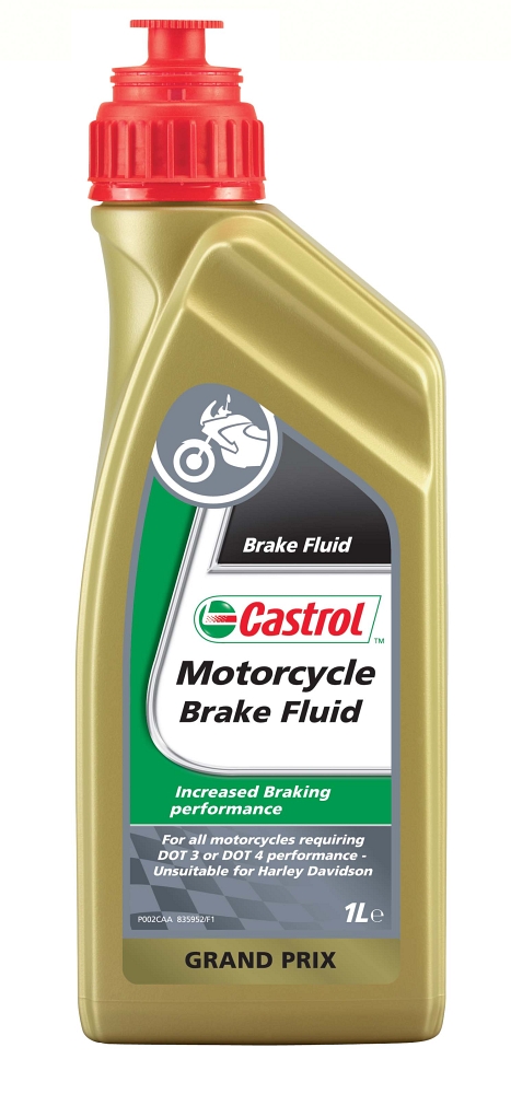 Zdjęcia: CASTROL Motorcycle Brake Fluid - Uklad hamulcowy w motocyklu jak o niego dbac