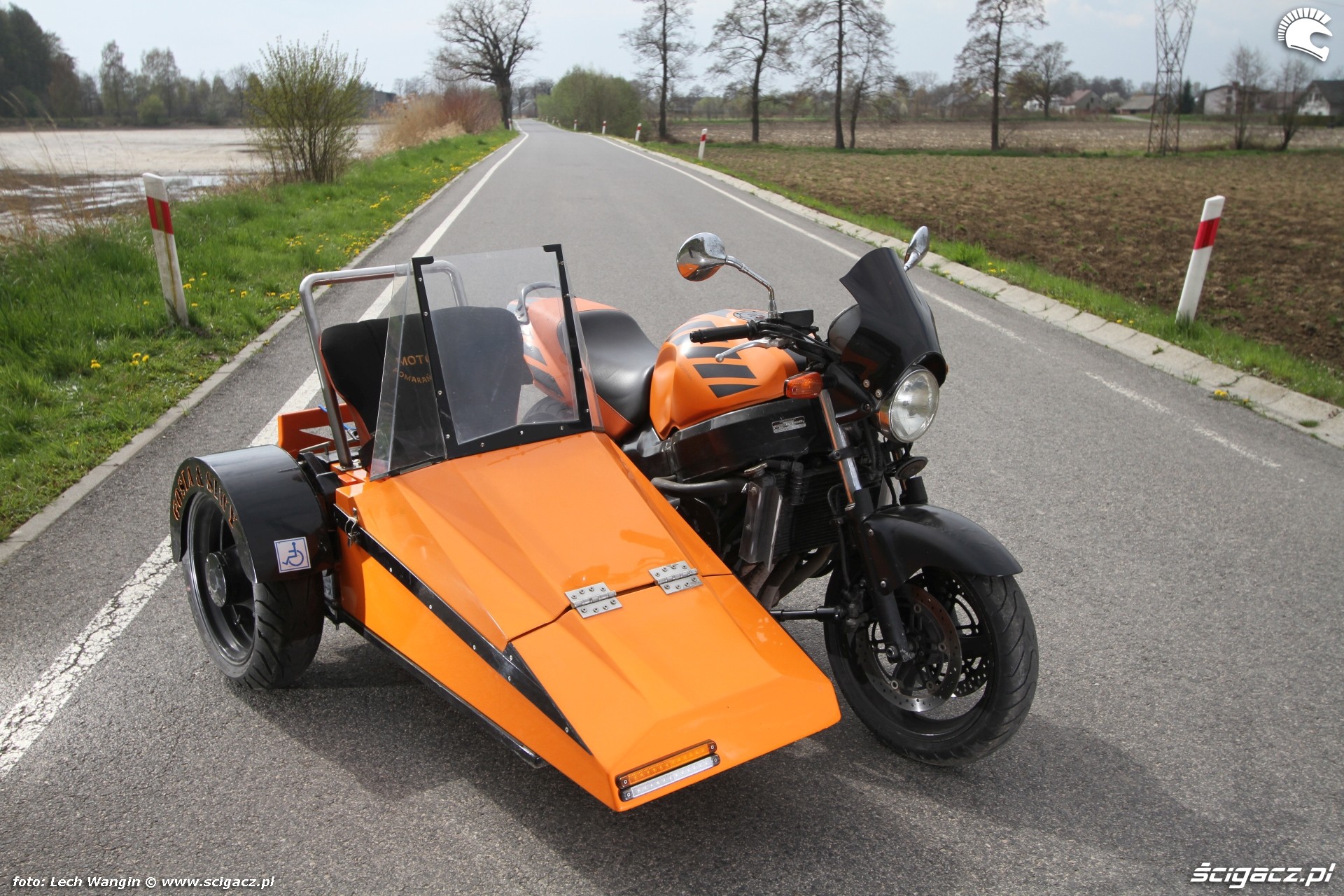 Zdjęcia 33 Custom CBR 1100 XX Blackbird z wozkiem bocznym Sidecar