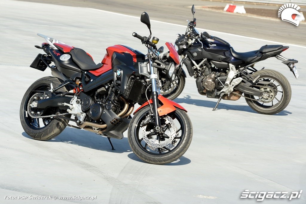 Zdjęcia: Porownanie Test BMW F800R vs Yamaha MT07 2014 - Jaki motocykl ...