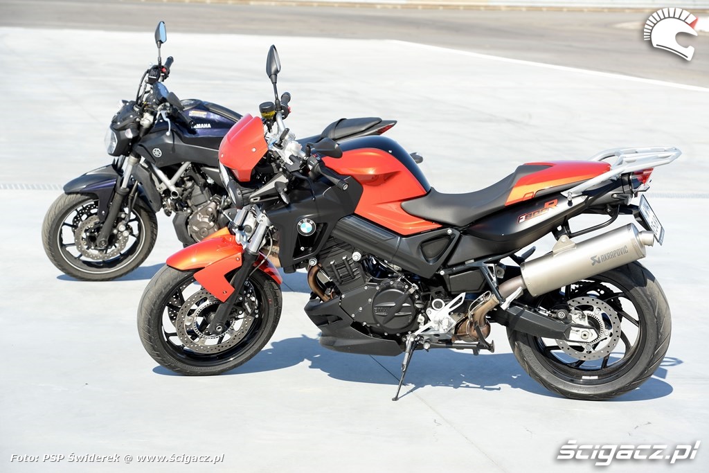 Zdjęcia: Zestawienie Test BMW F800R vs Yamaha MT07 2014 - Yamaha MT-07 ...