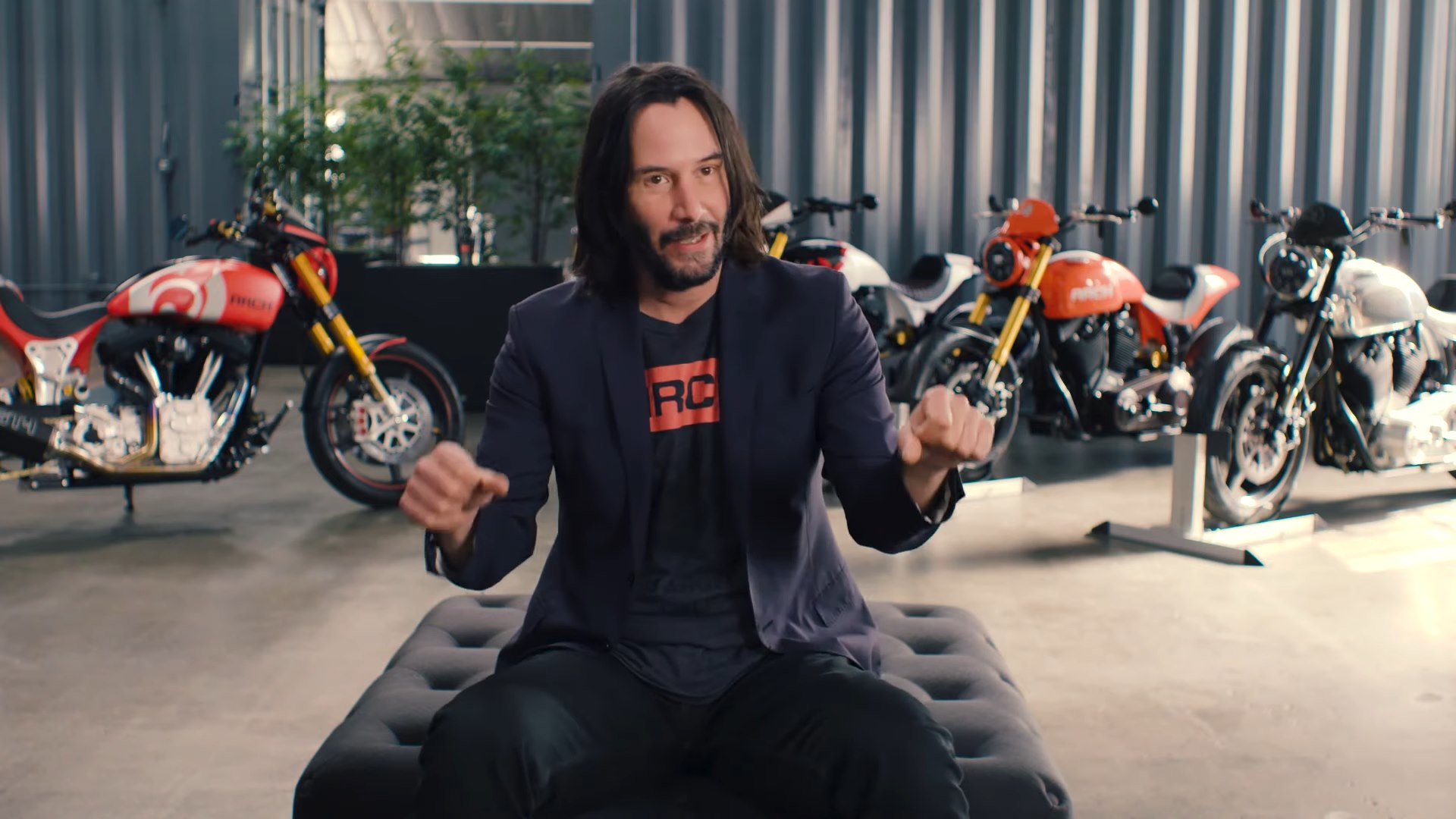 keanu reeves bike collection