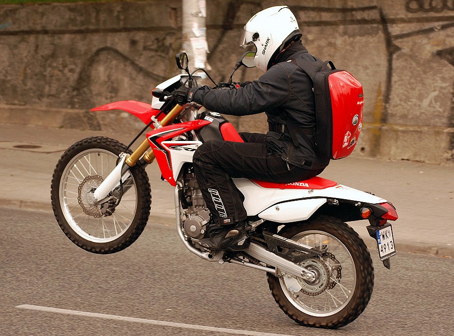 Zdjęcia Honda CRF250L z Co to jest motocykl wyprawowy